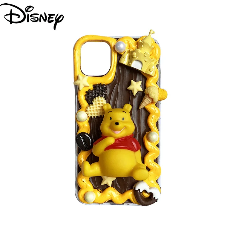 

Disney Cartoon Cute Pooh Original Phone Case for iPhone 7/8P/X/XR/XS/XSMAX/11/12Pro/12min Phone Girls Case Cover