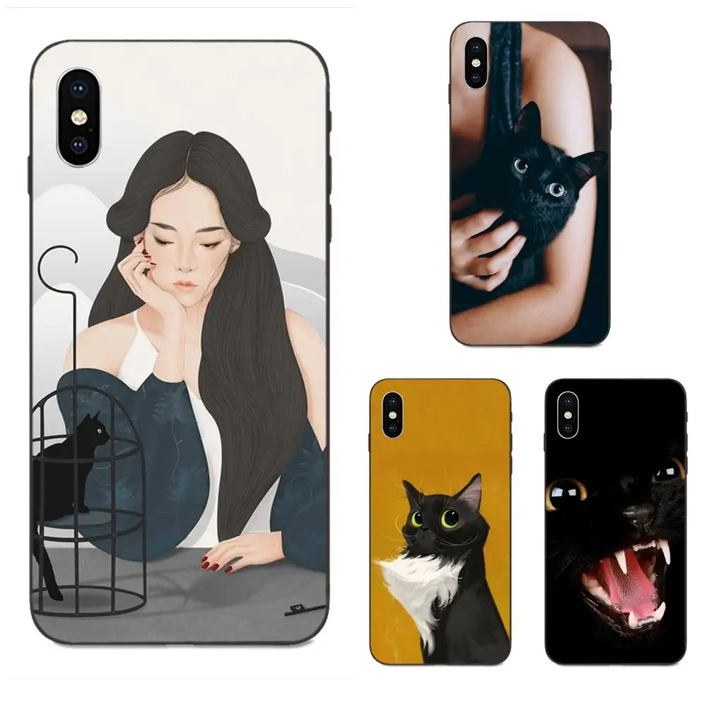 ТПУ класса люкс для Huawei nova 2 2S 3i 4 4e 5i Y3 Y5 II Y6 Y7 Y9 Lite Plus Prime Pro 2017 2018 2019 британская кошка