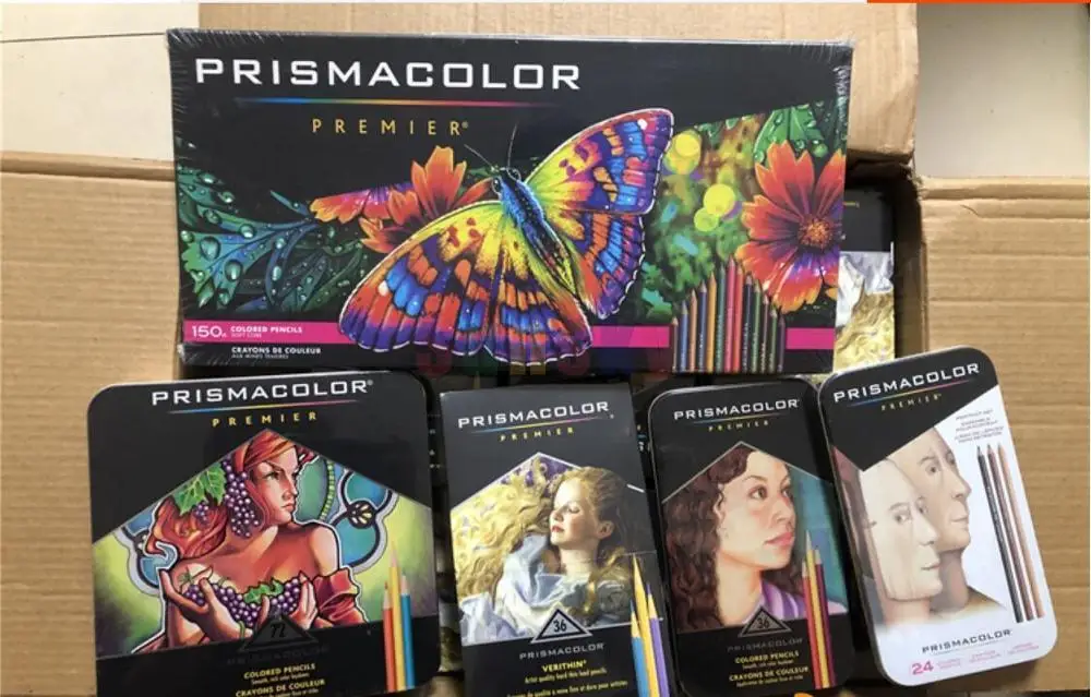 24/36/48/60/72/120/132/150 Prismacolor Premier lapis de cor масляный цветной карандаш sanford prismacolor