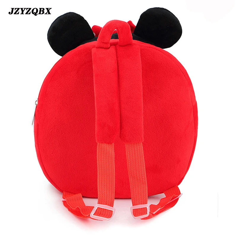 Mickey School Bags Cartoon Lovely Kindergarten school Bag Men Plush Schoolbag Women's Bow Decoration Schoolbag Mochila Schoolbag
