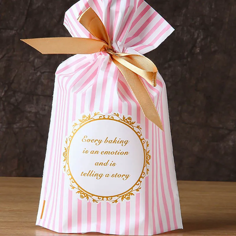 10 шт. пакеты для конфет выпечки печенья свадьбы дня рождения с ручной волнистой