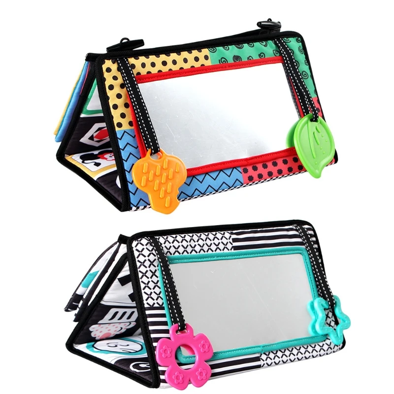 

Baby Cloth Book Infant First Book Brain Developmental Shape Color Recognition Preschool Teaching Aid Squeak & Tearproof