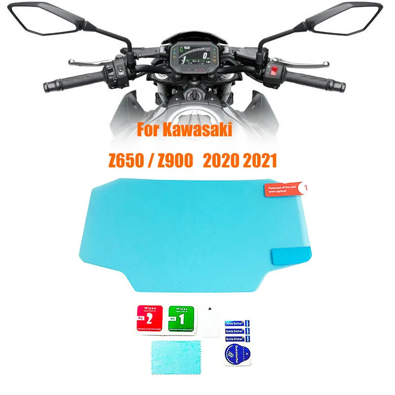 

Z650 Z900 Speedometer protector Cluster Screen Anti Scratch Protective Blu-ray Film For Kawasaki Z650 Z900 2020 2021 Z 650 Z 900