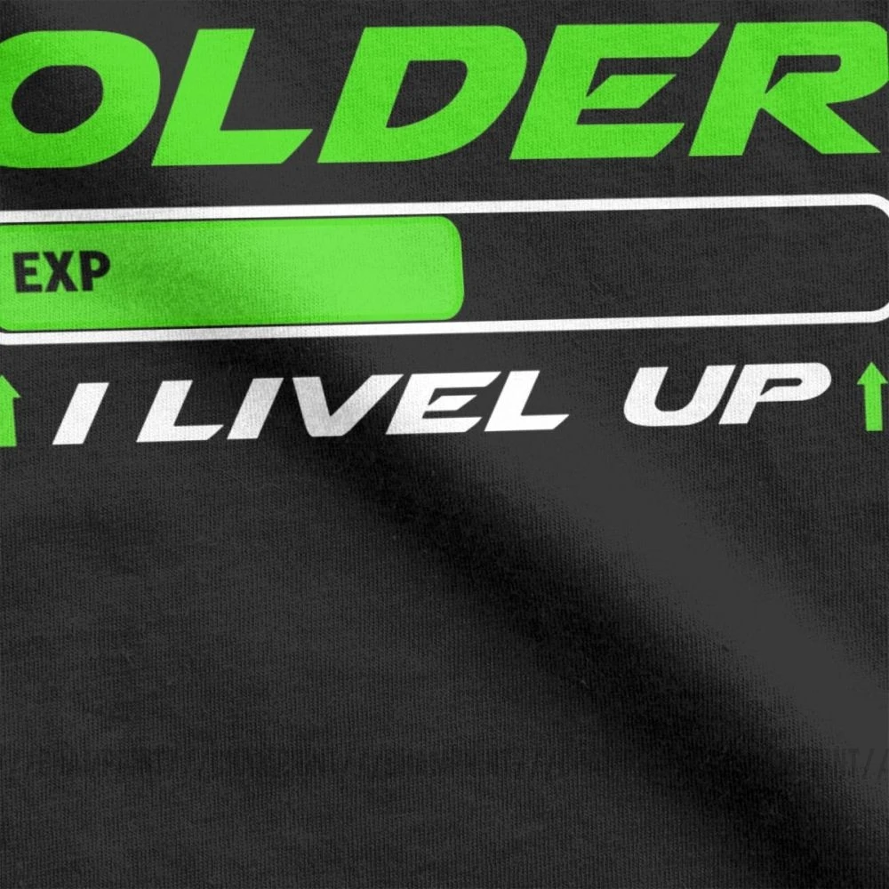 Футболка мужская с надписью Don't Get Older I Level Up | Мужская одежда