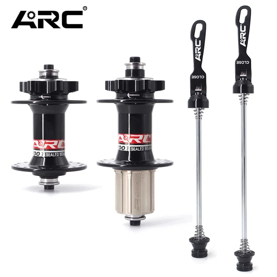 Ступица дугового горного велосипеда с QR-шпагами 32/36 отверстий 100*9 135*10 мм