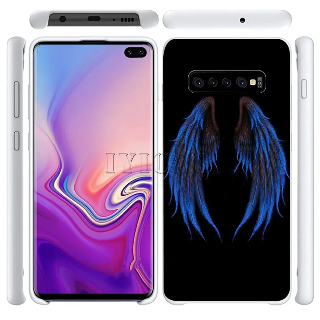 Жесткий чехол с американским ТВ Люцифером для samsung Galaxy S10e S10 S9 S8 Plus S6 S7 Edge Note 9 8 10 |