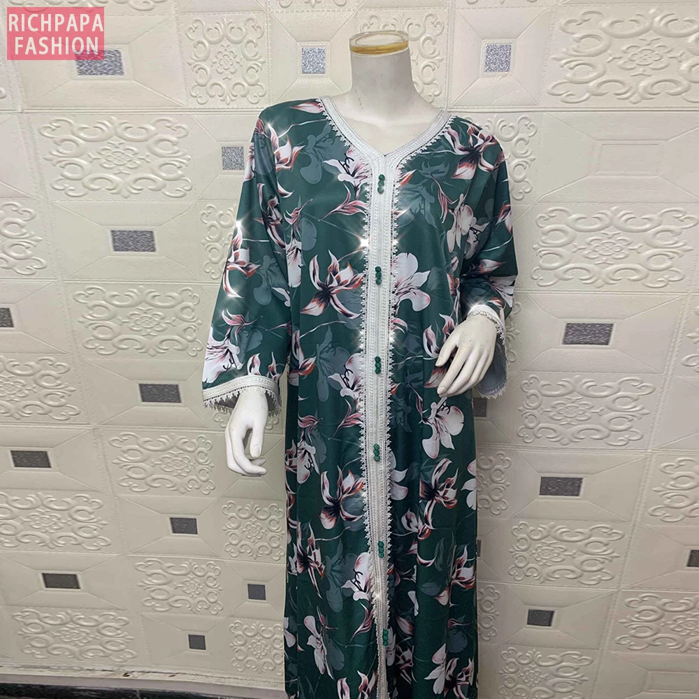 Женский Атласный халат длинная мусульманская модная хиджаб женское платье |