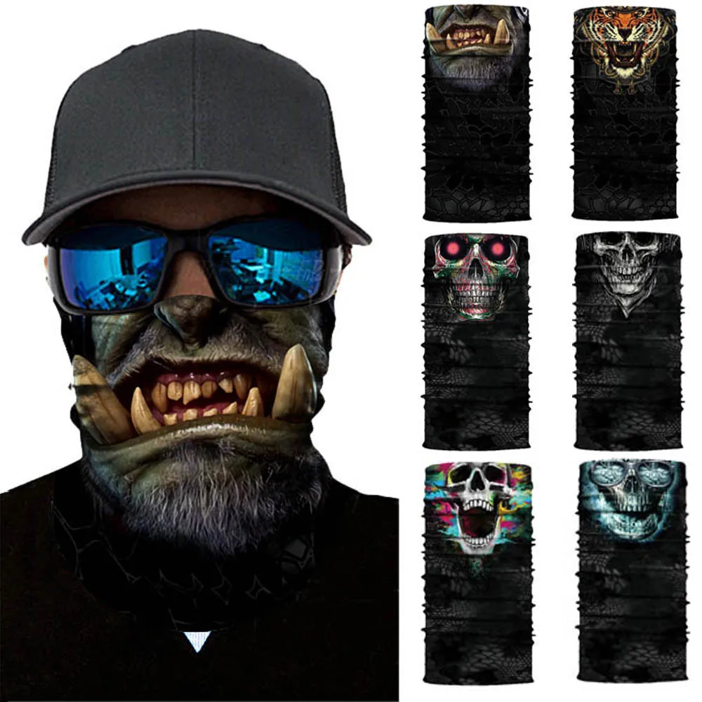 Нейтральный уличный головной шарф Шея Ветрозащитная маска для лица солнце