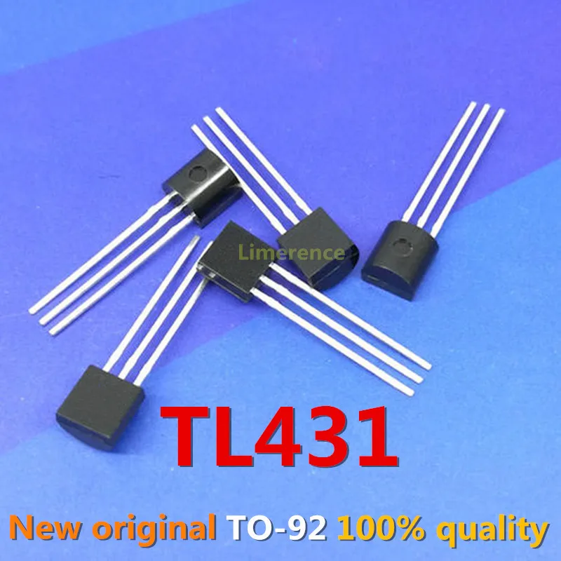 

100PCS TL431 TO92 TL431A TO-92 431 new voltage regulator IC