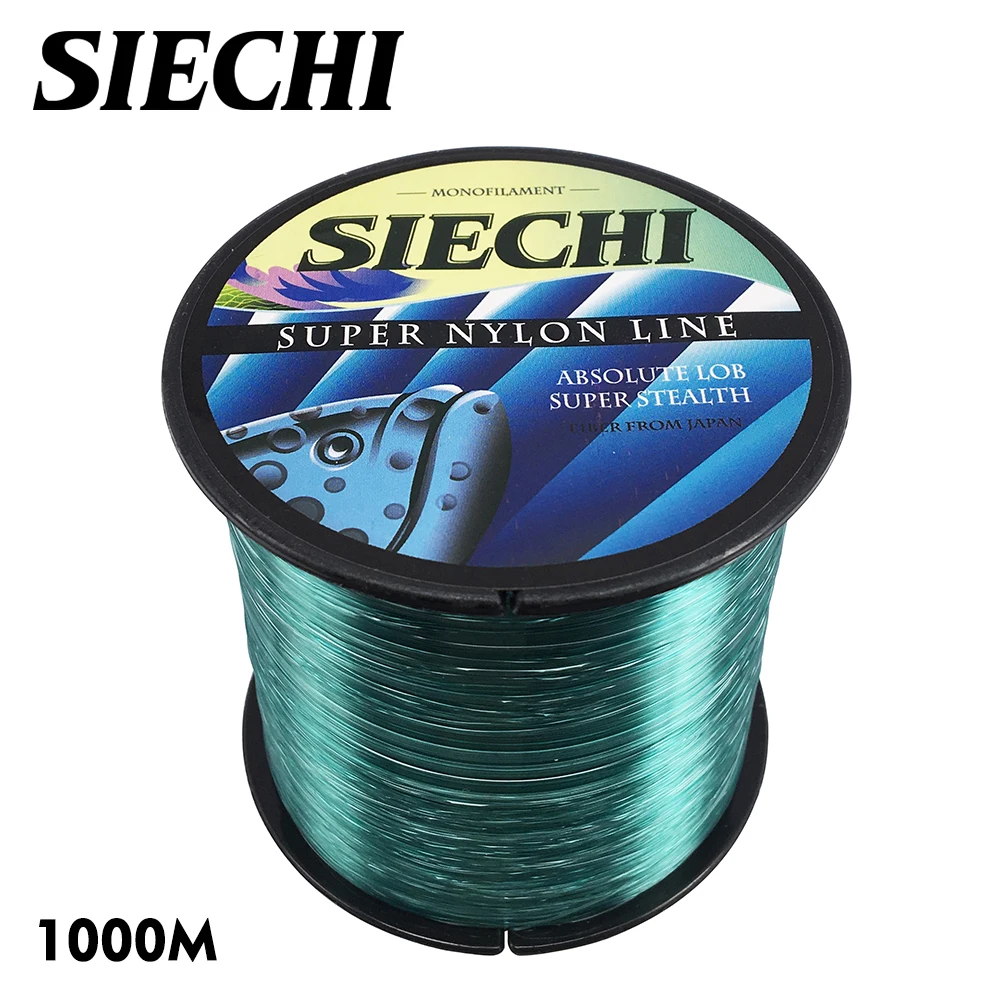 Лучшая нейлоновая рыболовная леска 1000 м SIECHI | Спорт и развлечения