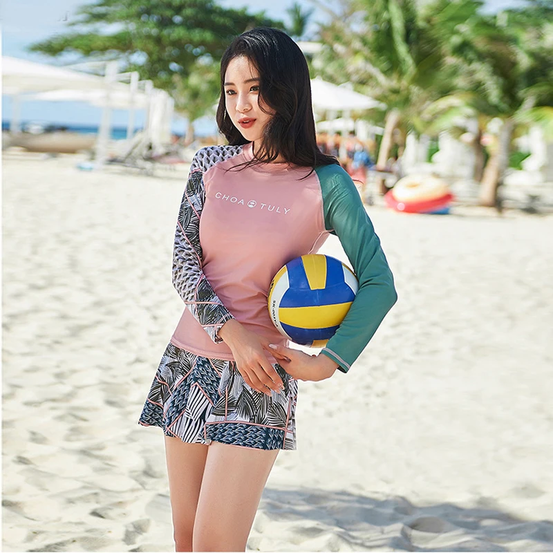 Высокая талия размера плюс купальники танкини Купальники женские корейские