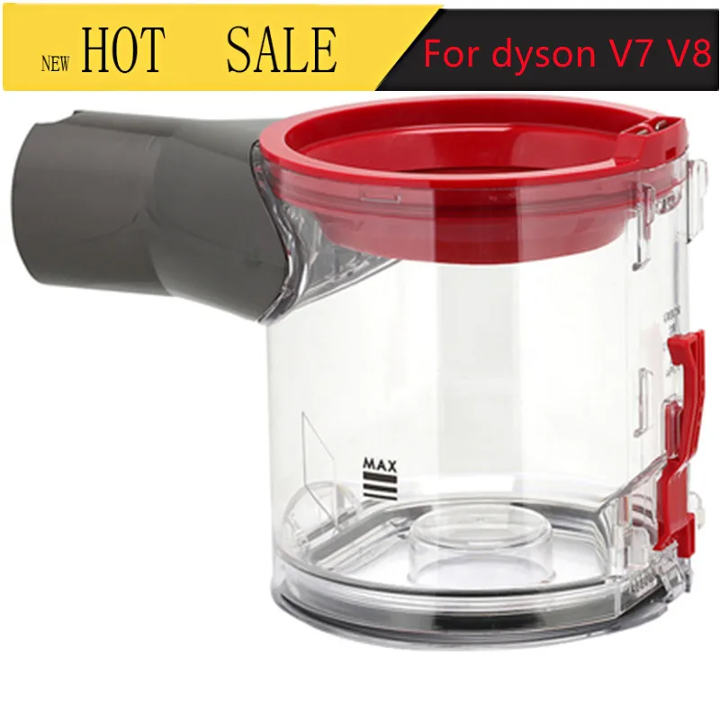 

Balde de pó para aspirador de pó dyson v7 v8 peças de aspirador de pó