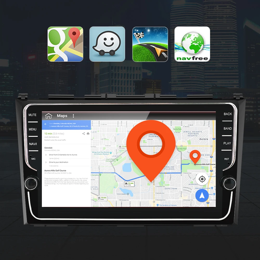 Eunavi автомобильный dvd-плеер gps Navi для Honda CRV 2007-2011 ips емкостный экран 1024*600+ wifi+ BT+ SWC+ RDS+ Android 9,0+ 4G ram PX6