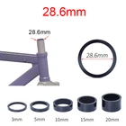 Риск MTB дорожный велосипед велосипедная рулевая колонка стержень углеродная волоконная шайба 28,6 мм стержень передней вилки регулировки Spacer