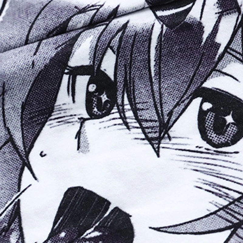 Ohoooh аниме AHEGAO пикантные позор мордочками Бархатные Высокие носки с принтом милых