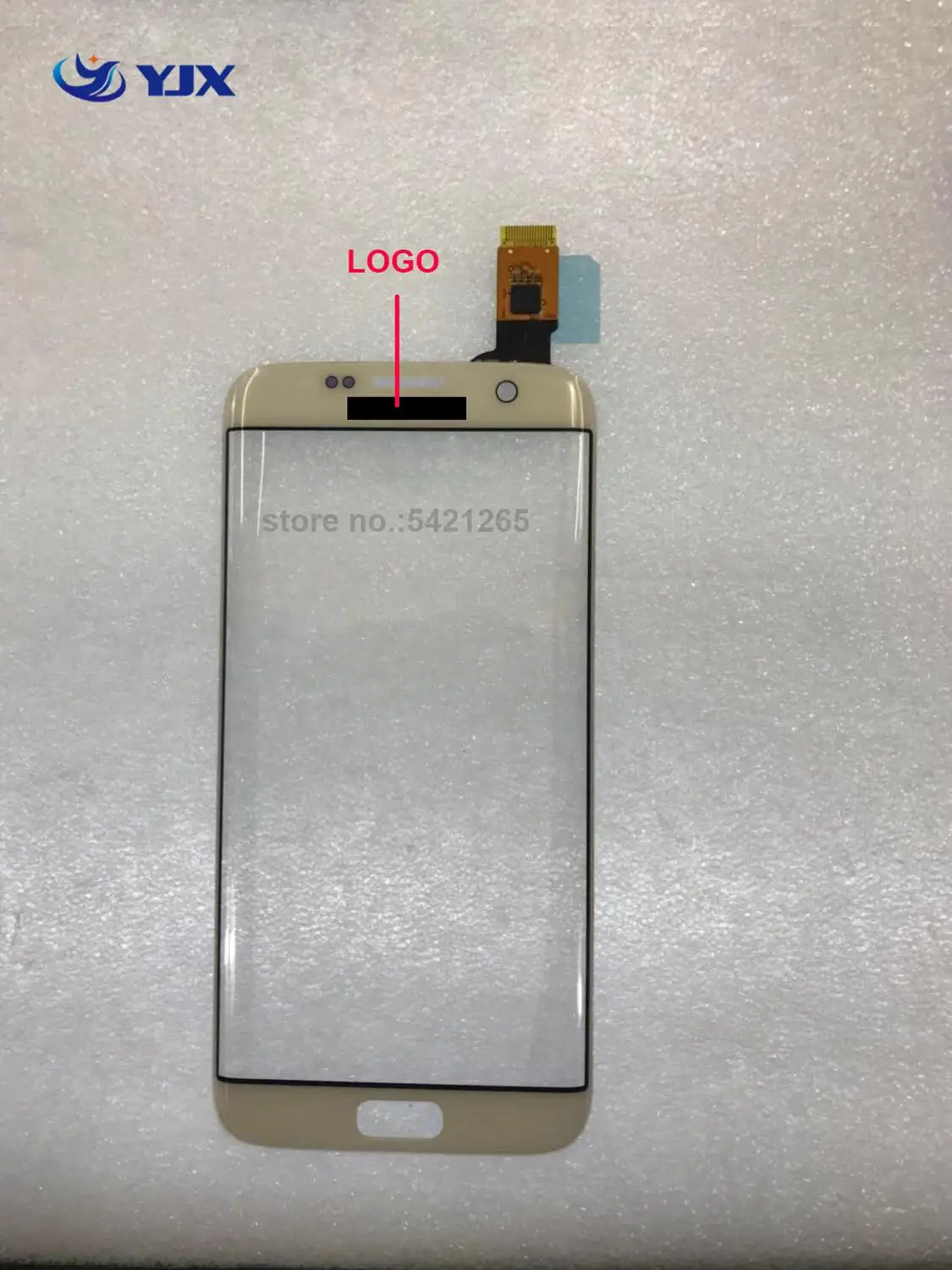 Оригинальный сенсорный экран для samsung Galaxy S7 Edge G9350 G935 G935F 5 дюйма внешнее стекло