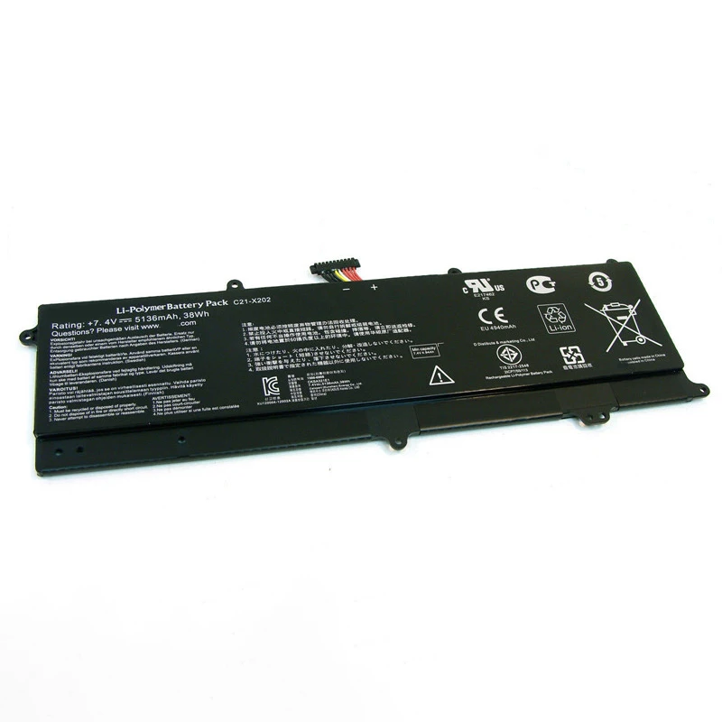 HanGreat C21 X202 Новый аккумулятор для ноутбука ASUS VivoBook S200 S200E X201 X201E X202E CT209H CT182H