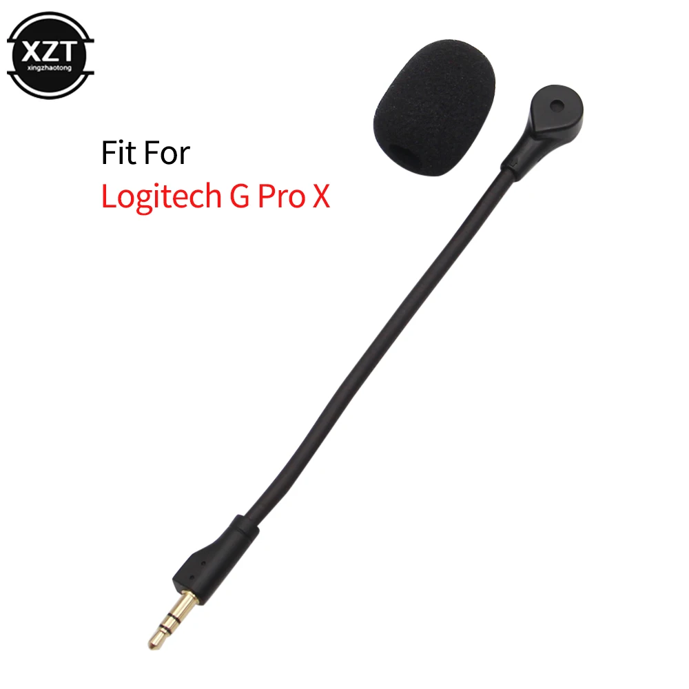 Replacement Game Mic Boom 3.5mm Microphone for Logitech G Pro X Steelseies E-Sports Headset Gaming Headphones | Электроника
