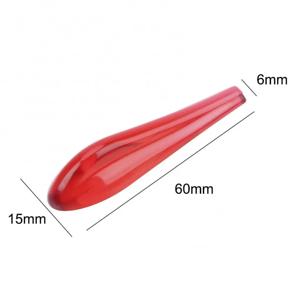 

60% Dropshipping!!6Pcs/Set Car Tail Light Airflow Stickers Anti Collision Spoiler Bumper Strips