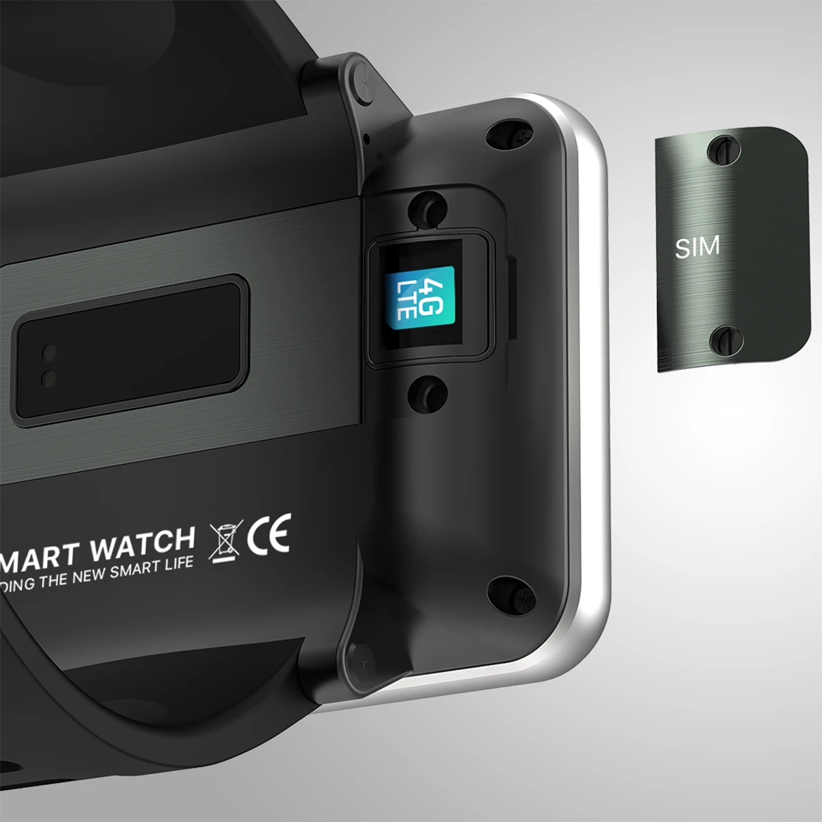 Смарт часы водонепроницаемые 16 ГБ + 32 для Android с поддержкой 2 8 дюймовая сим карта 4G