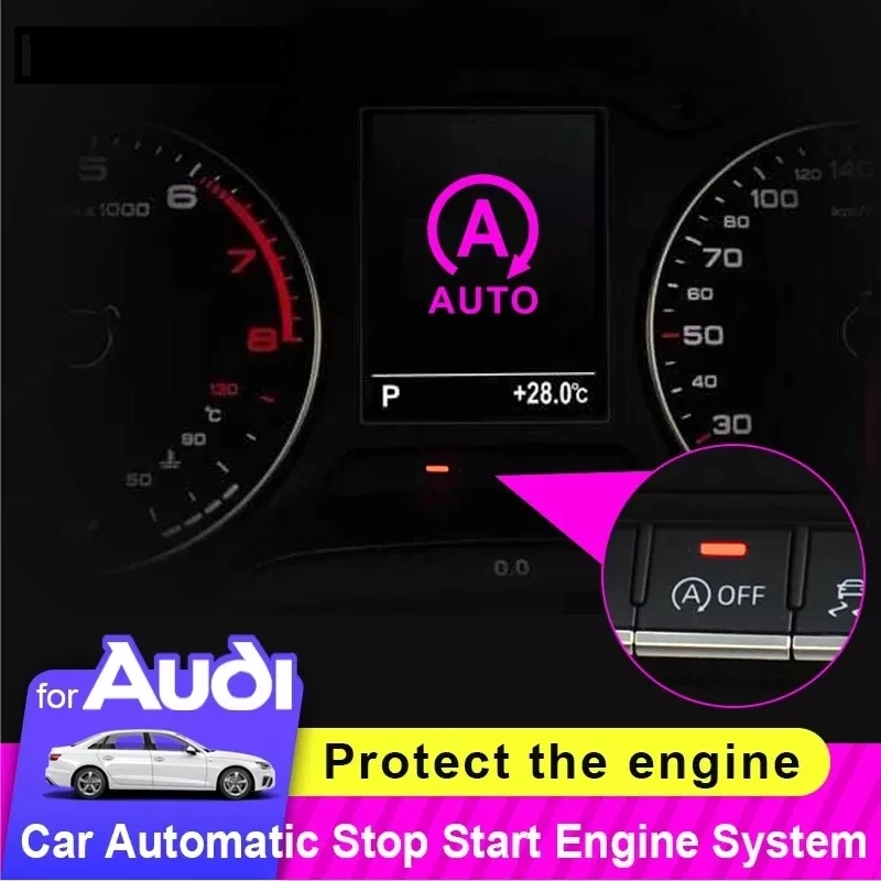 

Car Smart Auto Stop Canceller Automatic Stop Start Engine System Eliminator Device Control Closer Cable For Audi A3 8Y 2020-2021
