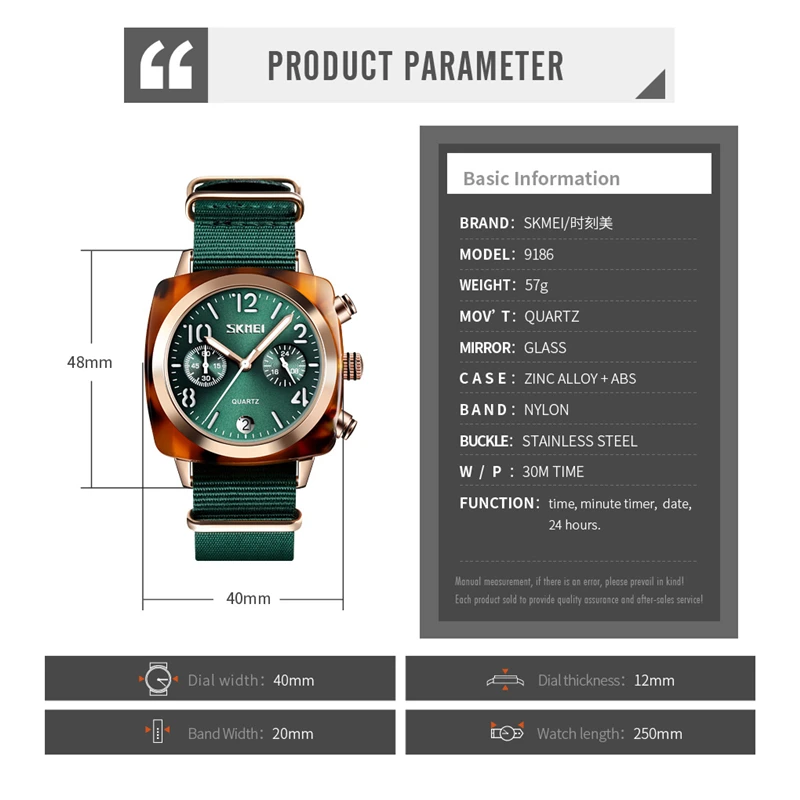 

SKMEI Luxury Quartz Watch Women Waterproof Multi-dial Stopwatch Watches Women Fashion Wristwatches Ladies relogio feminino