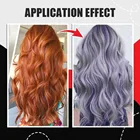 Серый краска для волос фиолетовая волос Цвет ing крем постоянный Цвет дерева для красивой гладкой шелковистые волосы SHRA889