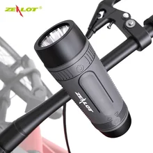 ZEALOT S1 Mini Bluetooth Speaker With LED Flashlight Wireless Loudspeakers For Phone Computer Stereo Music Surround Waterproof