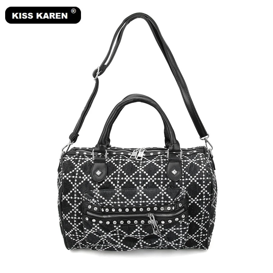 2020 роскошные женские сумки модная сумка тоут джинсы дамские с бриллиантами на