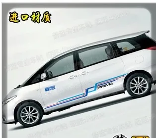 

Наклейка на автомобиль для Toyota previa, Внешнее украшение, Модифицированная наклейка, специальная цветная лента Lahua