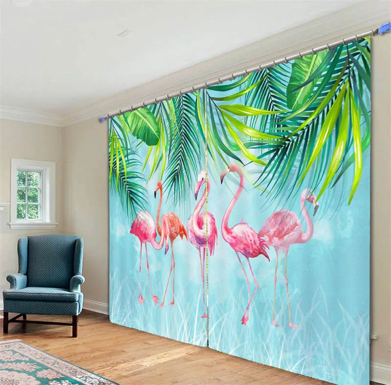 Шторы блэкаут с животными 3d-занавески для гостиной спальни гостиницы детской