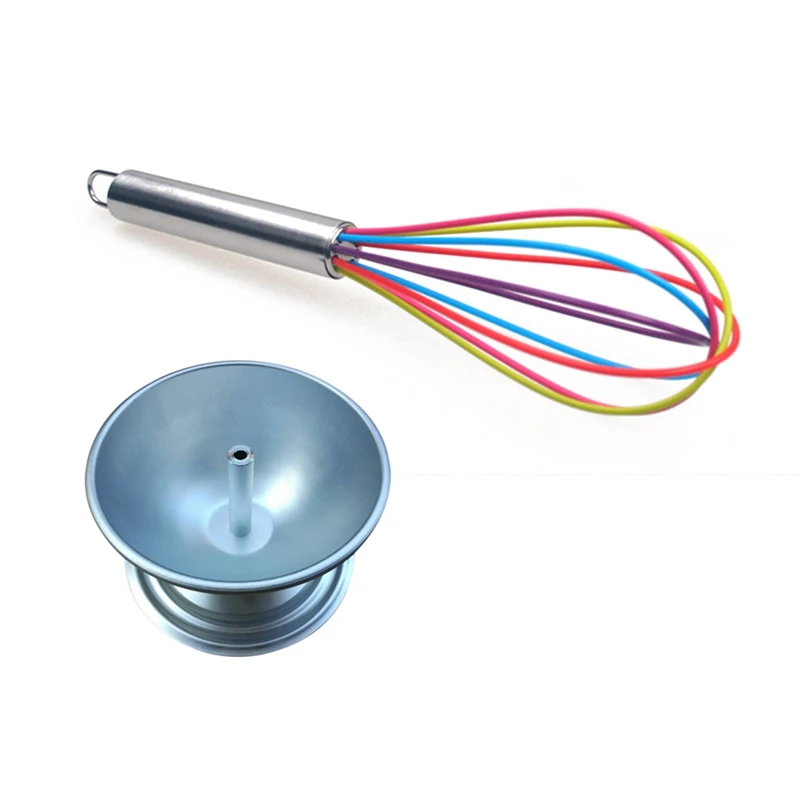 Кухонные принадлежности из 2 предметов: 1 шт. 10 дюймов силиконовый Миксер для яиц