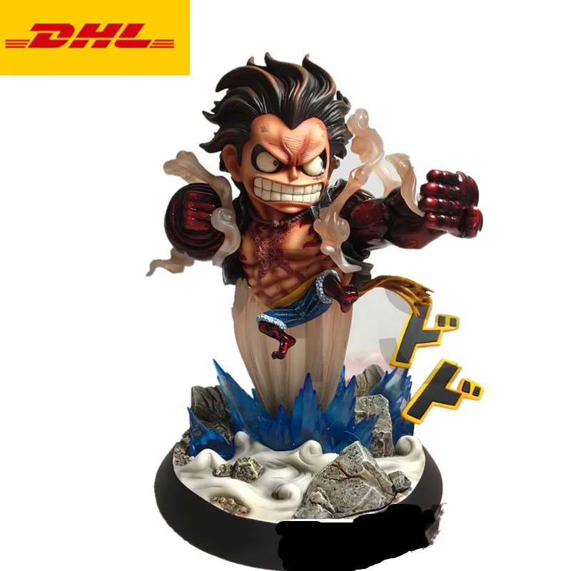 

8" One Piece Statue Gear Fourth Bust Monkey D. Luffy Full-Length Portrait Original Version GK Action Figure Toy BOX 20CM X2327