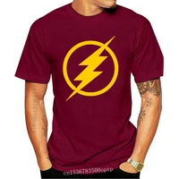 2019 new arrival the flash star labs luminous printed mens t shirt long sleeve cotton top tees plus size