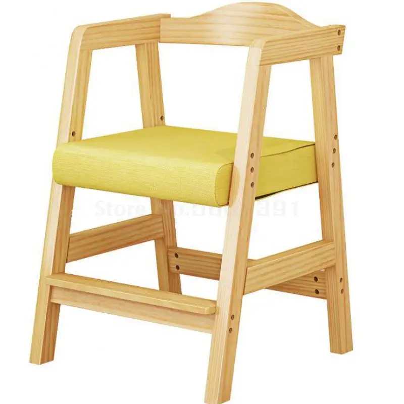 Детский студенческий стул домашний Liftable письменный детский обеденный сад спинка