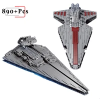 new space warship buildng blocks toys moc bricks model star universe planes science fiction gifts kids boys children technical