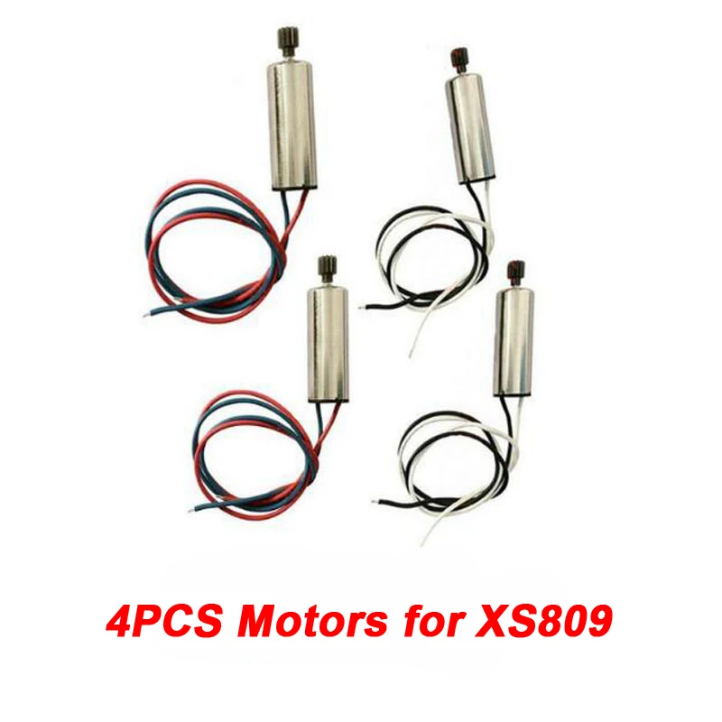 

2/4PCS RC Drone XS809 Motor Engine Spare Part for Visuo XS809HW XS809W XS809 RC Quadcopter CW CCW Motor A B Accessory