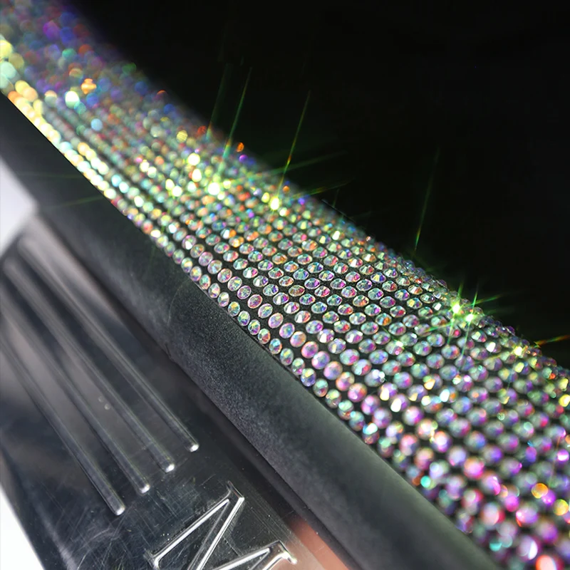 

2pcs Car Stickers Protector Car Door Sill Sticker Scratchproof Stickers Protector Nano Tape Auto Bumper Strip Car Protect 45x7cm