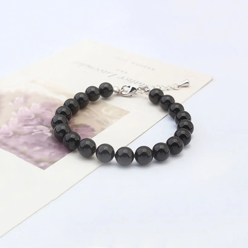 Классические браслеты с хрустальным жемчугом для женщин цепочка бусинами