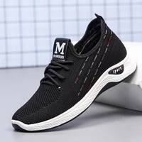 women footwear 2021 women breathable casual shoes running women shoes comfortable non slip front lacing mesh cloth shoes 43