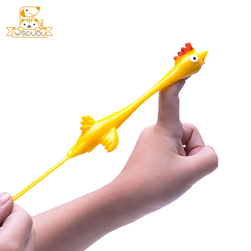 Цыпленок катапульта Смешные стены животные курица Рогатка клейкие новинки шутки