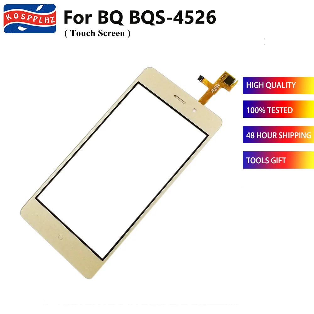 Внешняя стеклянная панель с сенсорным экраном 4 5 дюйма для BQ Mobile BQS 4526 100% BQ4526