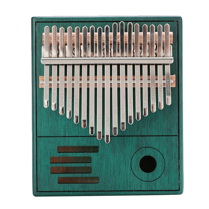 

Thumb Piano 17 Keys Hand Finger Piano Portable for Kids Adults Beginners Professionals Wood Musical Instrument Best Gift