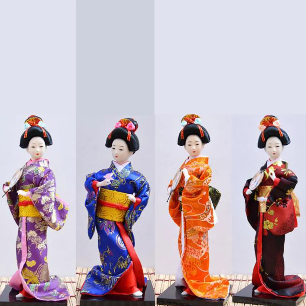 Кукла Geisha украшения ручной работы статуэтка в японском стиле смола креативные