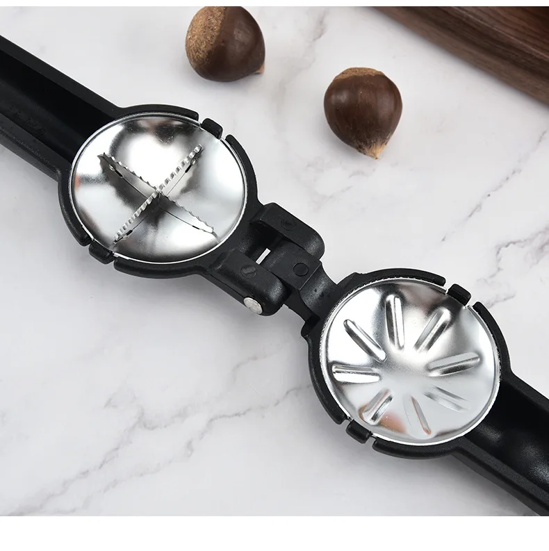 2 в 1 щипцы для гаек kitchen accessories chestnut cutter овощерезка орехоколка орехов - купить по