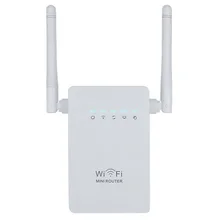 Wireless Router Repeater 300Mbps Home High-Power Through-Wall Smart Wifi High-Speed Repeater AP Enhancer