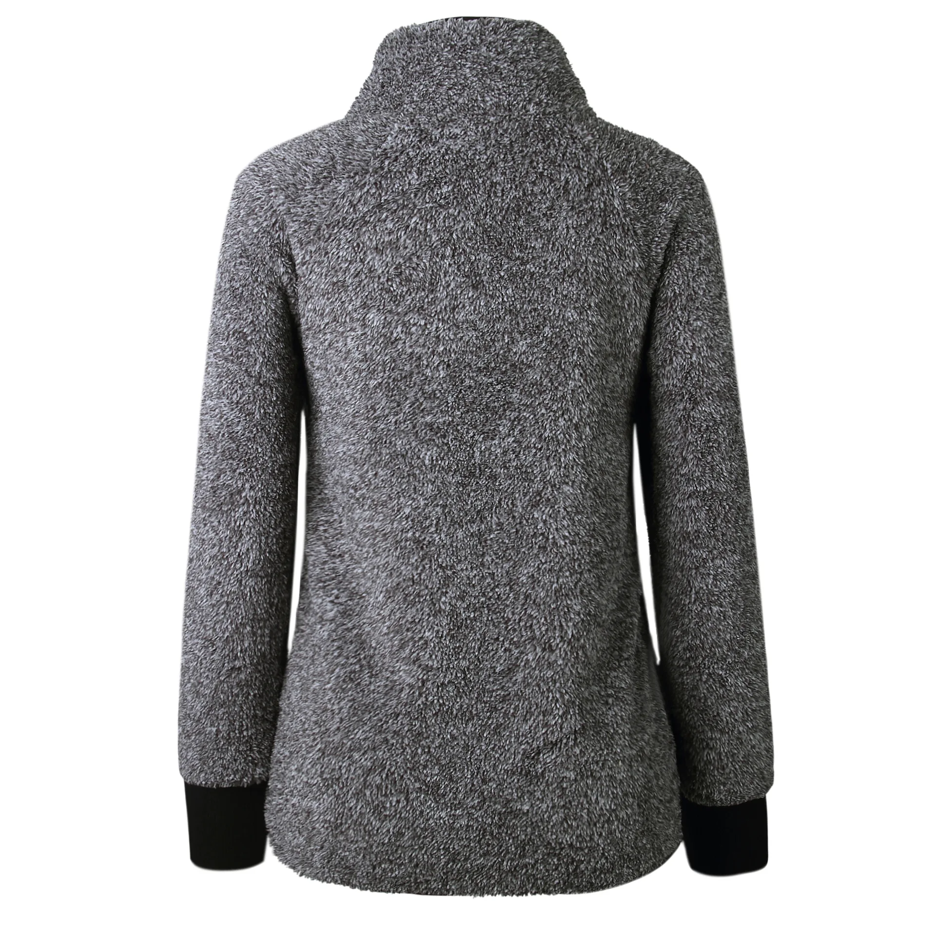 

Hot Sale Autumn and Winter Cotton Padded Clothes with Moso Rong Diagonal Collar Coat Top and Sweater