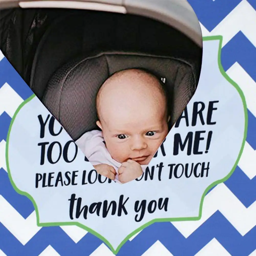 Детский чехол для сиденья автомобиля Предупреждение ением безопасности без