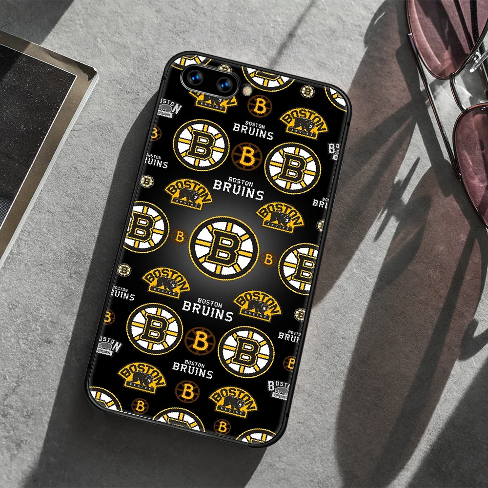

Boston Bear Hockey team Phone Case Cover Hull For HUAWEI honor 7a 8 8s 8a 8x 9 9x 10 20 i Lite Pro black Prime Silicone Hoesjes