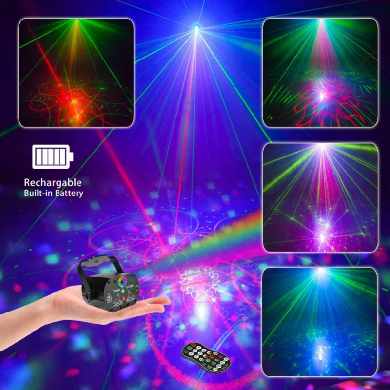 

Cx-Mini Laser Light 60 Pattern USB Star Sky Top KTV Bar Atmosphere Light Household Colorful Flashlight Plug-in Type